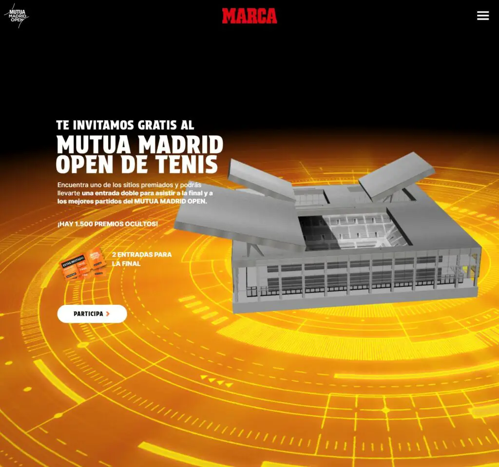 Marca regala entradas para el Mutua Madrid Open