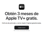 Apple TV+ 3 meses gratis