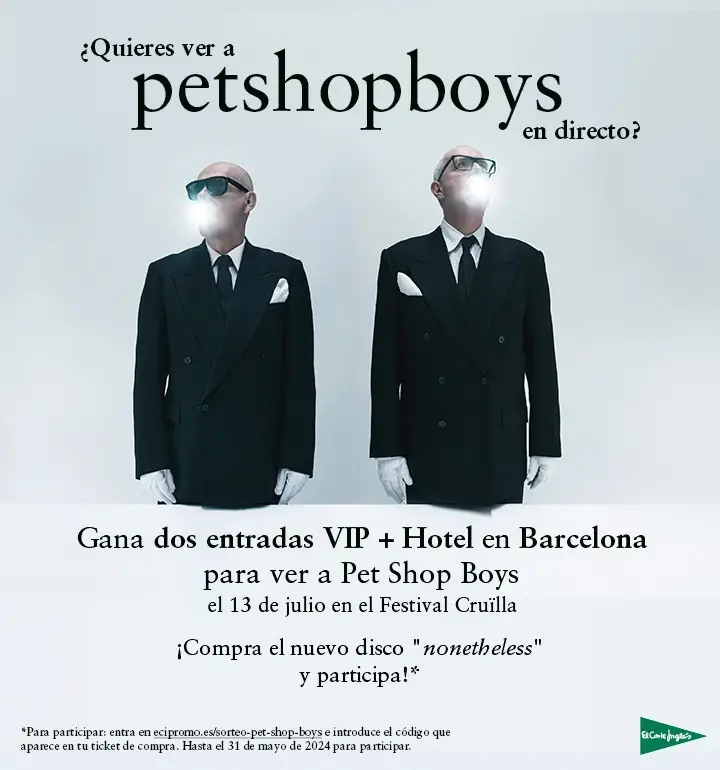 Concierto de Pet Shop Boys en festival Cruïlla