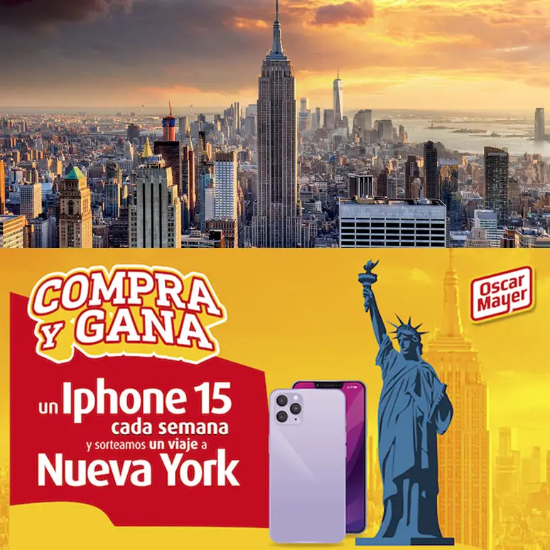 Viaje a Nueva York i iPhone 15 con Oscar Mayer