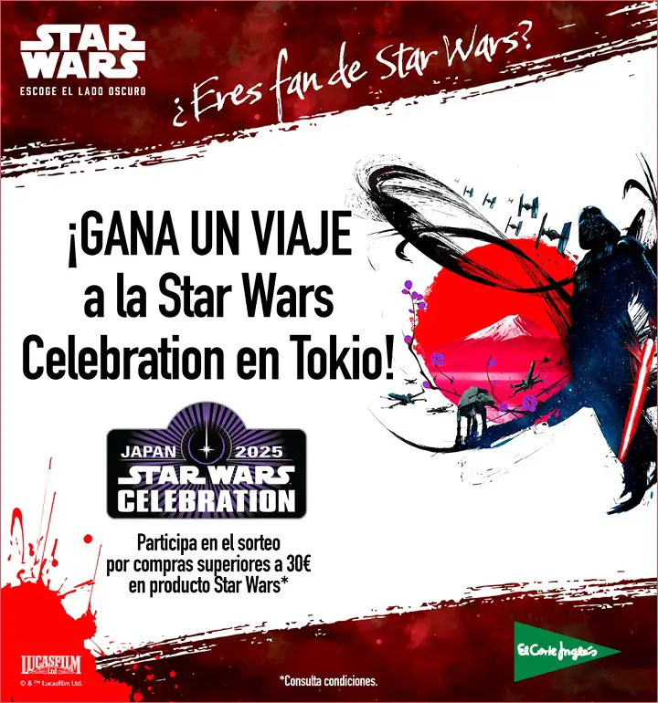 Star Wars Celebration 2025 El Corte Inglés