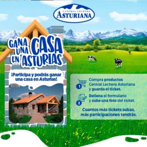 Gana una casa en Asturias con Central Lechera Asturiana
