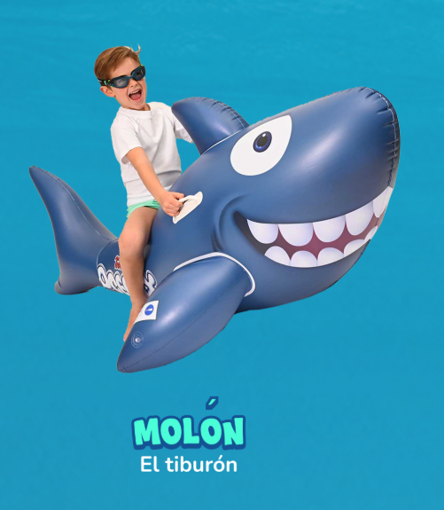 Tiburón flotador Flotix de Cuétara Oceanix