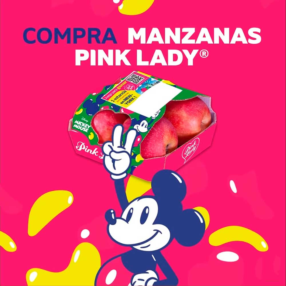 Compra manzanas Pink Lady para ganar un viaje a Nueva York