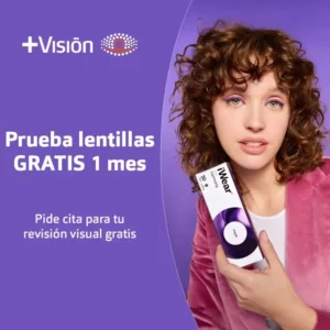 Consigue 1 mes de lentillas gratis con +Visión