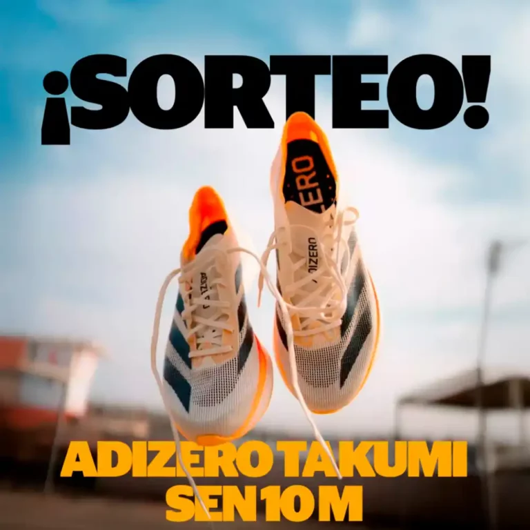 Sorteo de zapatillas Adizero Takumi Sen 10 M