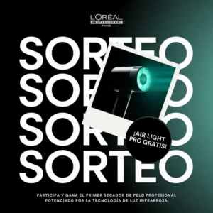 L'Oreal sortea un secador Air Light Pro para peluqueros profesionales
