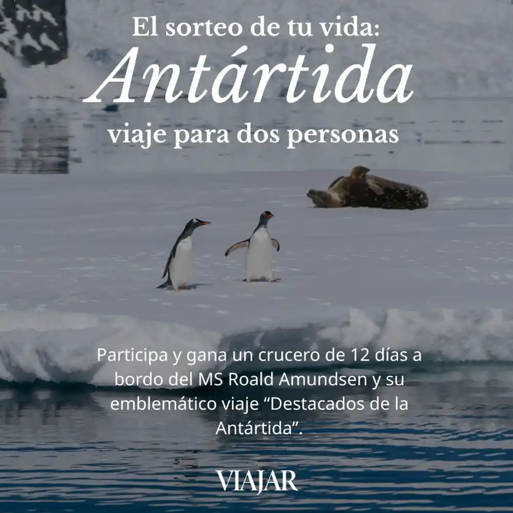 Gana un viaje a la Antártida con la revista Viajar