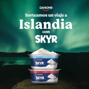 Danone Skyr sortea un viaje a Islandia