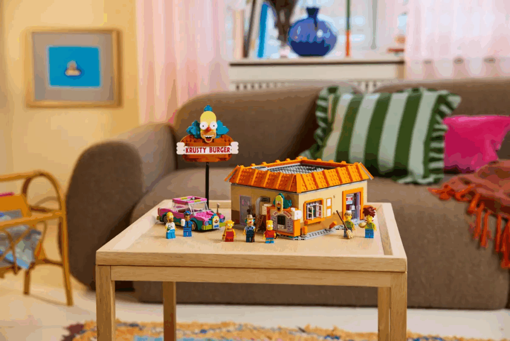 Krusty Burger Lego de Los Simpson