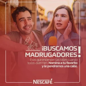 Una calle con tu nombre gracias a Nescafé