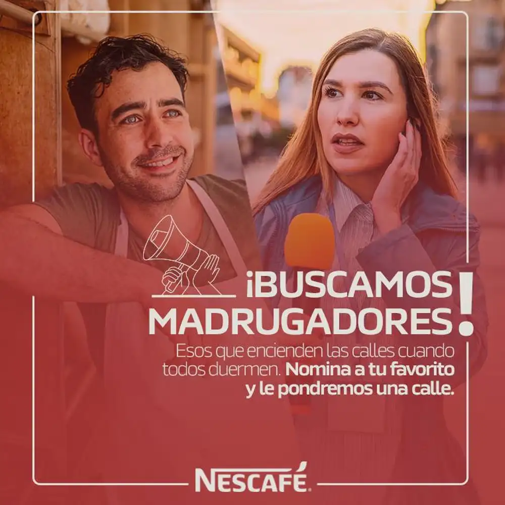 Una calle con tu nombre gracias a Nescafé