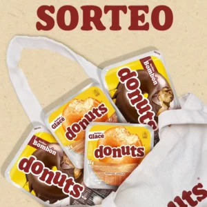 Donuts sortea un lote de productos y una totebag personalizada