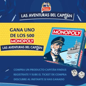 Pescanova regala 500 juegos de Monopoly