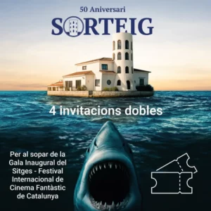 Sorteo de entradas para el Festival de Cine de Sitges