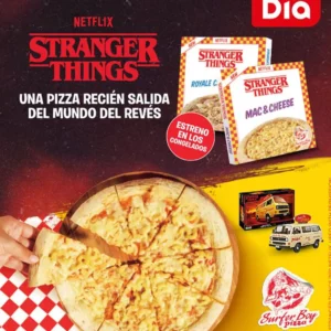 Promoción furgoneta Surfer Boy Stranger Things