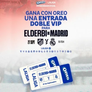 Oreo sortea entrada doble para el derbi madrileño