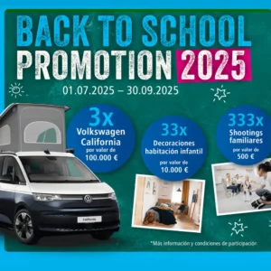 Sorteo de 3 Volkswagen California con Staedtler