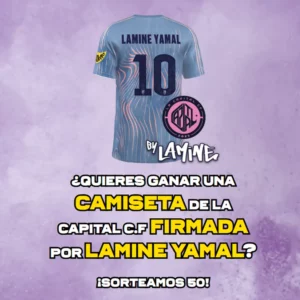 Camiseta La Capital firmada por Lamine Yamal