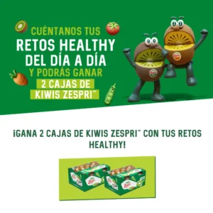 Consigue 2 cajas de Kiwis Zespri