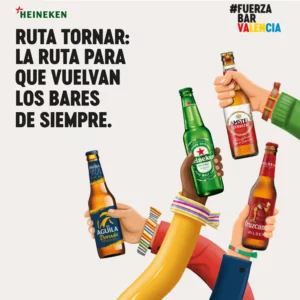 La Ruta Tornar de Heineken regala entradas para el Roig Arena y el Valencia Basket