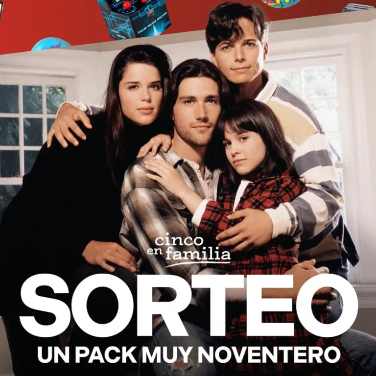 Sorteo AXN Cinco en familia pack años 90