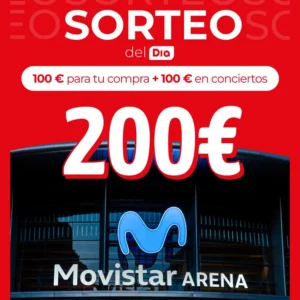 Sorteo de Día para conciertos del Movistar Arena