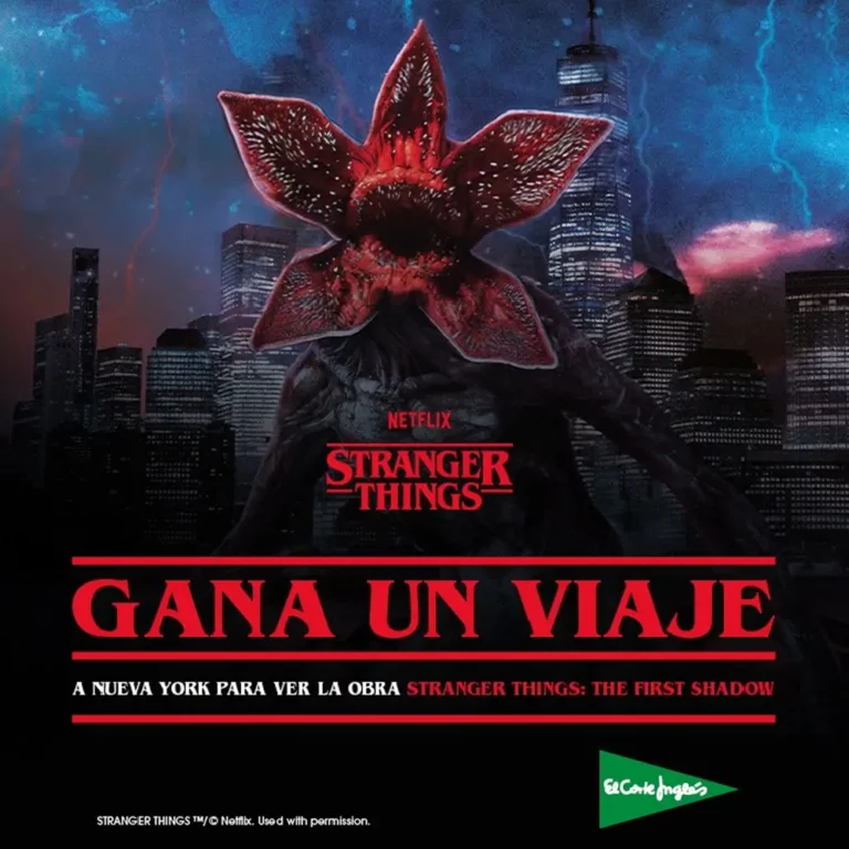 Sorteo de un viaje a Nueva York con Stranger Things y El Corte Inglés