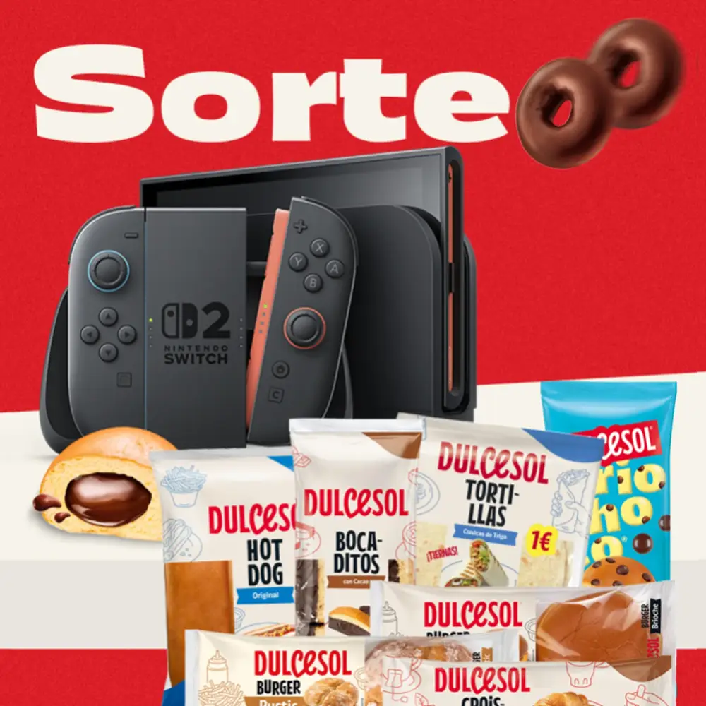 Dulcesol sortea una Nintendo Switch 2