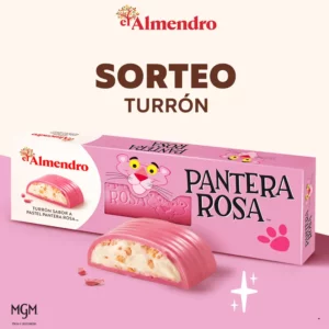 Sorteo turrón Pantera Rosa de El Almendro