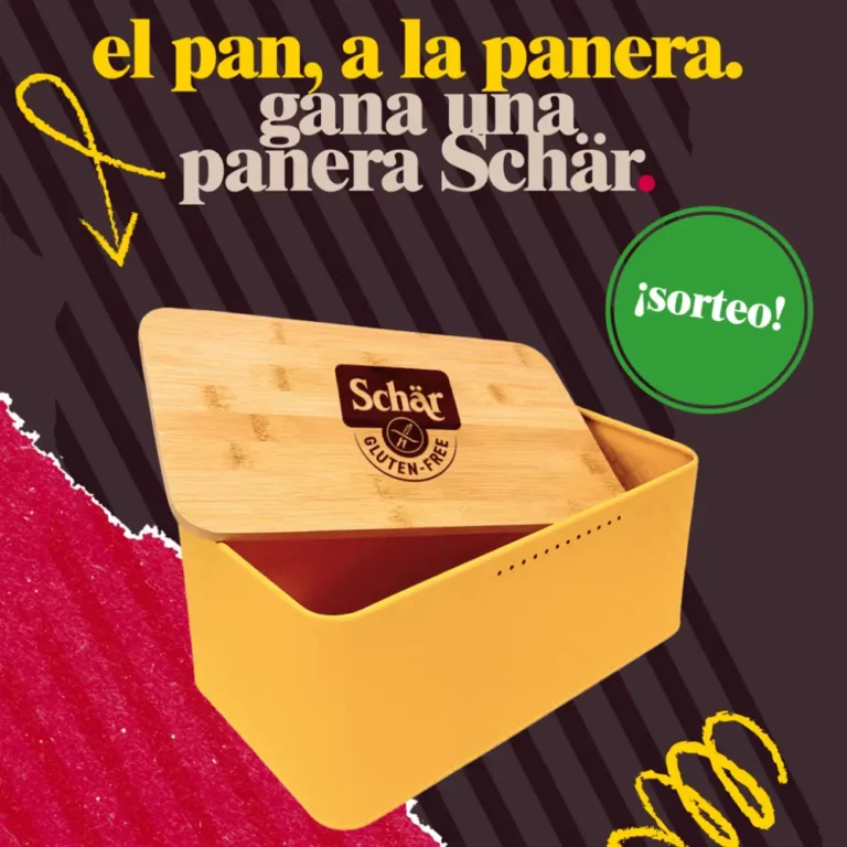 Sorteo de una panera Schär