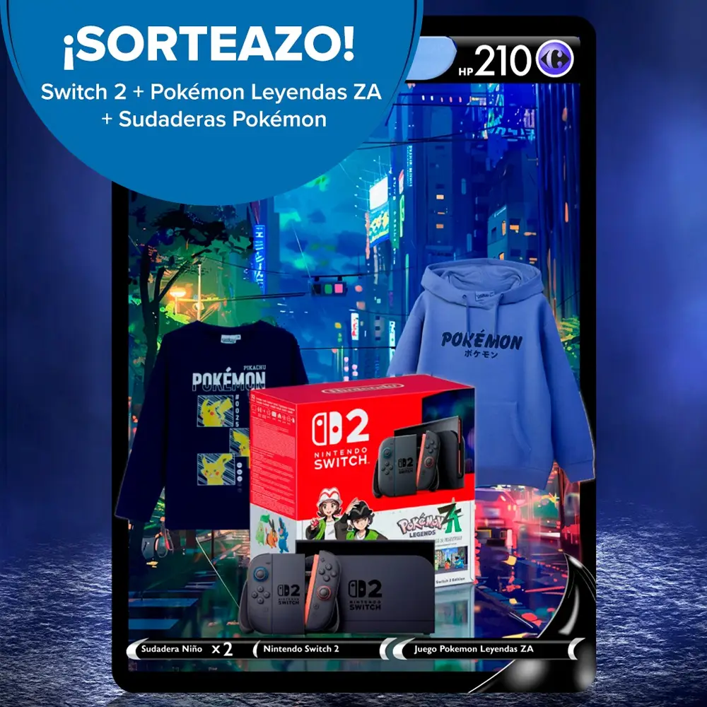Carrefour sortea una Nintendo Switch 2 con Pokemon Legends