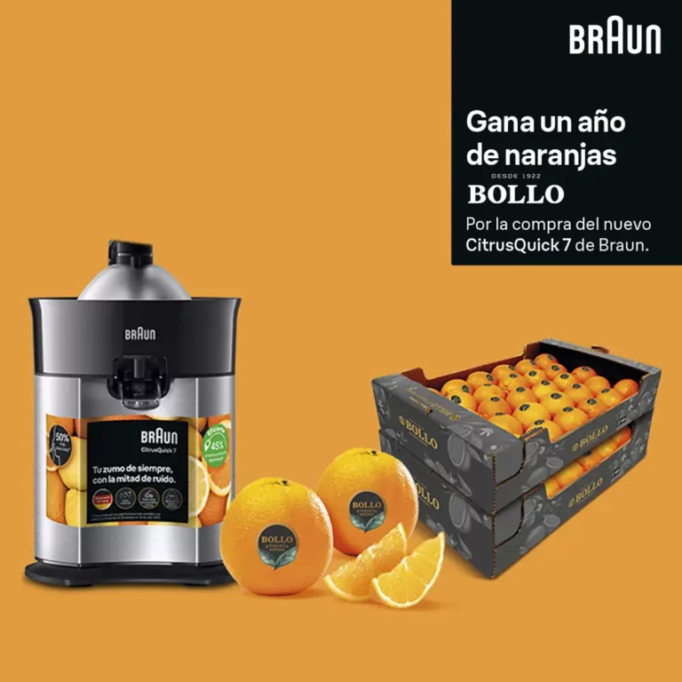 Exprimidor Braun Citrusquick 7