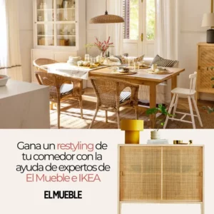 Sorteo de un restyling de comedor con El Mueble e Ikea