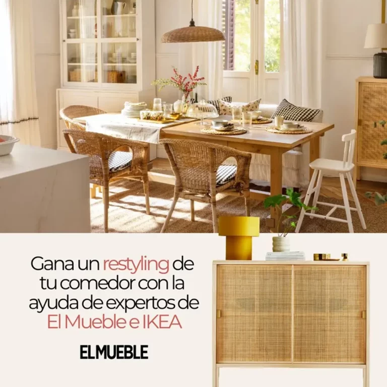 Sorteo de un restyling de comedor con El Mueble e Ikea