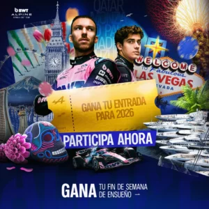 Sorteo de Alpine de entradas para la Formula 1