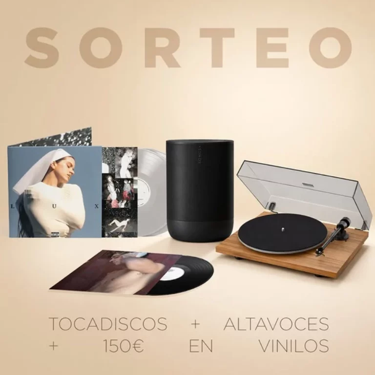 Sorteo Lux Rosalía y Tocadiscos