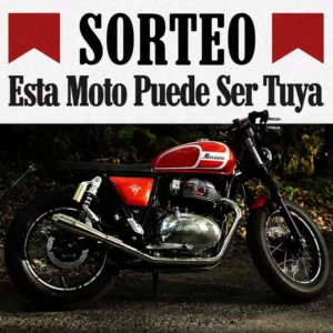 Sorteo moto Morrison y La Oveja Negra