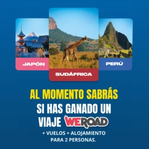 Gana un viaje a Japón, Sudáfrica y Perú con Kinder WeRoad