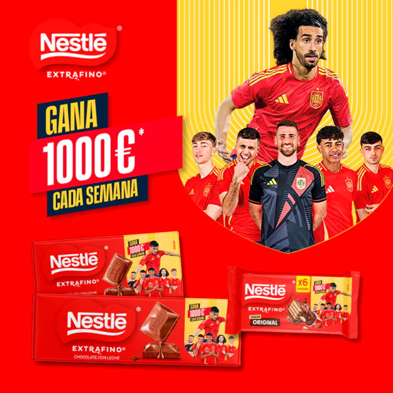 Nestlé Extrafino regala 1000 euros junto a la Roja