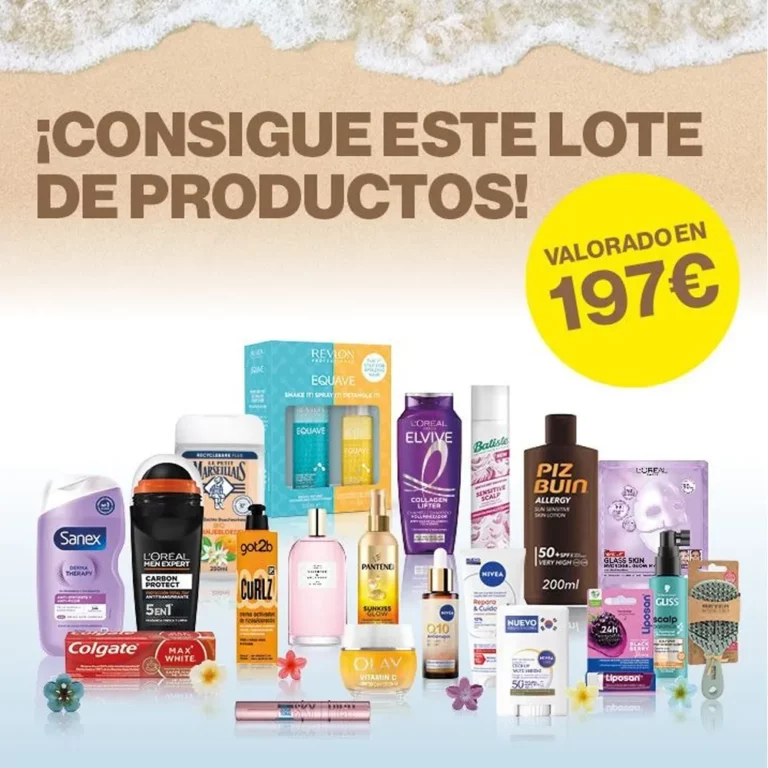 Participa en el sorteo Perfumería Verano de El Corte Inglés y gana uno de los 25 lotes de productos de cuidado personal valorados en 197,07 euros.